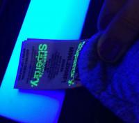 德國TRD紫光顯色防偽纖維/紙張防偽絲